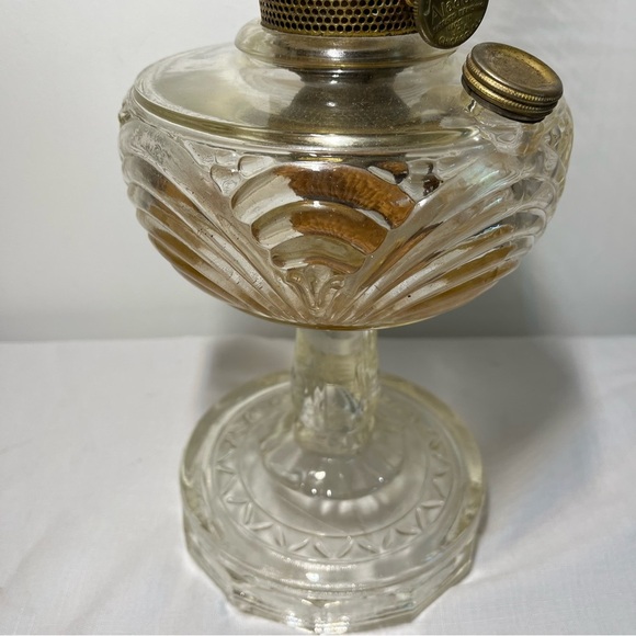 Vintage ALADDIN model C glass oil lamp Kerosene oil lamp | Made in the USA - Picture 5 of 11